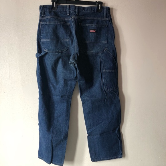 ❤️Y2K Dickies blue jeans denim pockets 32 x30 - Picture 2 of 5